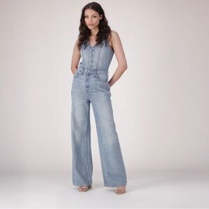 Levi's Light Blue Denim Jumpsuit